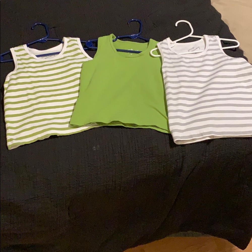 Set of 3 tanks June & January (gender neutral)